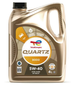 ACEITE SINTÉTICO 5W40 QUARTZ 9000 4LT