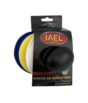 DISCOS DE MICROFIBRA LM-018 DISCOS DE MICROFIBRA CON MANGO