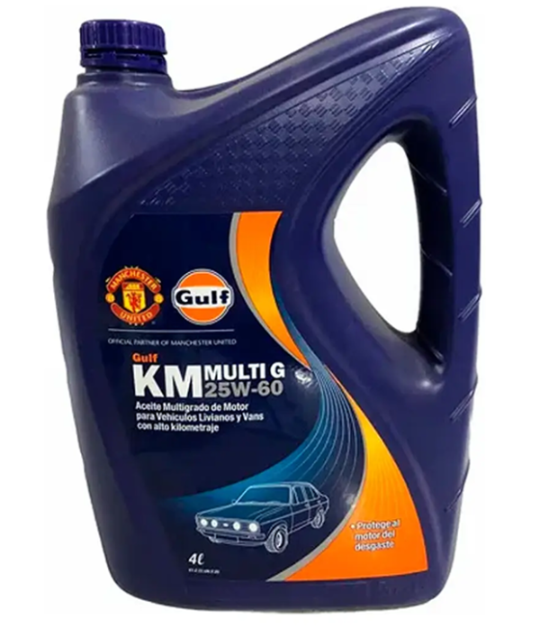 GULF 25W60 MULTIUSO ACEITE MINERAL 25W60 MULTI G KM 1LT