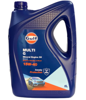 ACEITE MINERAL 15W40 MULTI G 4LT