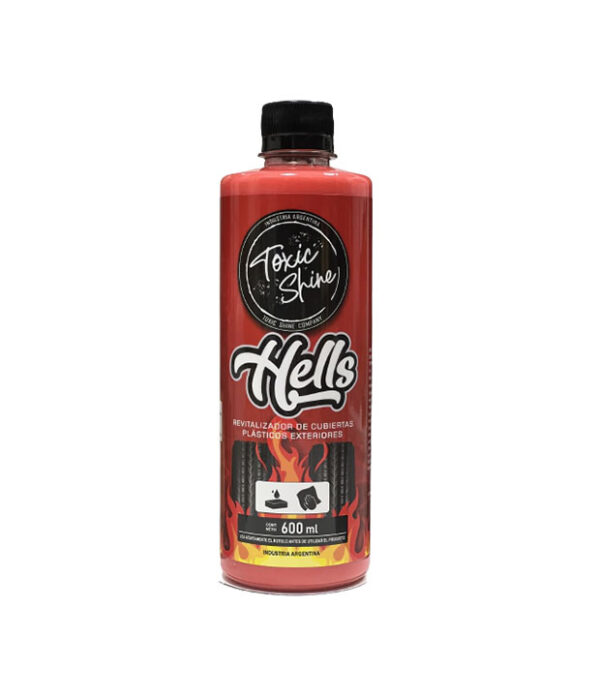 REVITALIZADOR DE PLÁSTICOS EXTERIORES Y CUBIERTAS HELLS 600 ML