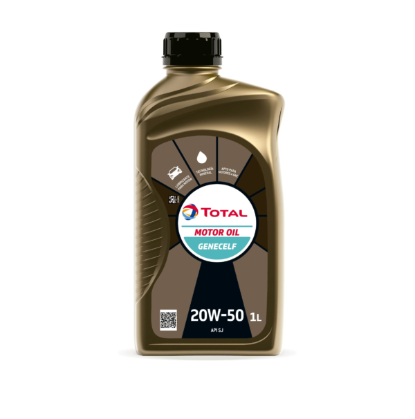 TOTAL 20W50 GENECELF ACEITE MINERAL MULTIGRADO 20W50 GENECELF 1LT