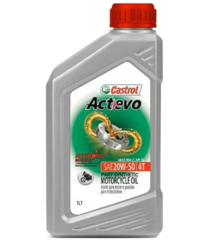ACEITE SEMISINTÉTICO 20W50 4T ACTEVO 1LT
