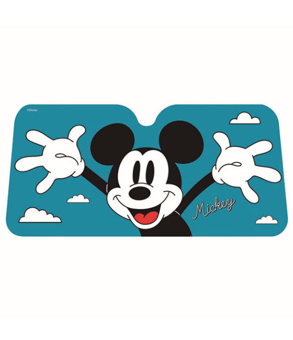 CORTINA PARABRISA METALIZADA MICKEY 130X60 CM