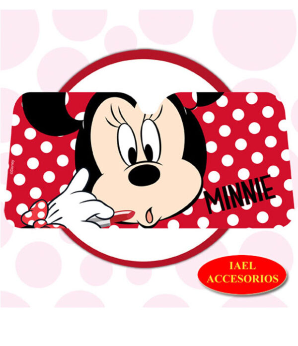 CORTINA PARABRISA METALIZADA MINNIE 150X70 CM