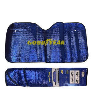 CORTINA DELANTERA METALIZADA AZUL