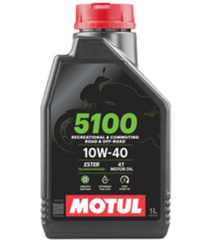 ACEITE SEMISINTÉTICO 10W40 4T 5100 1LT