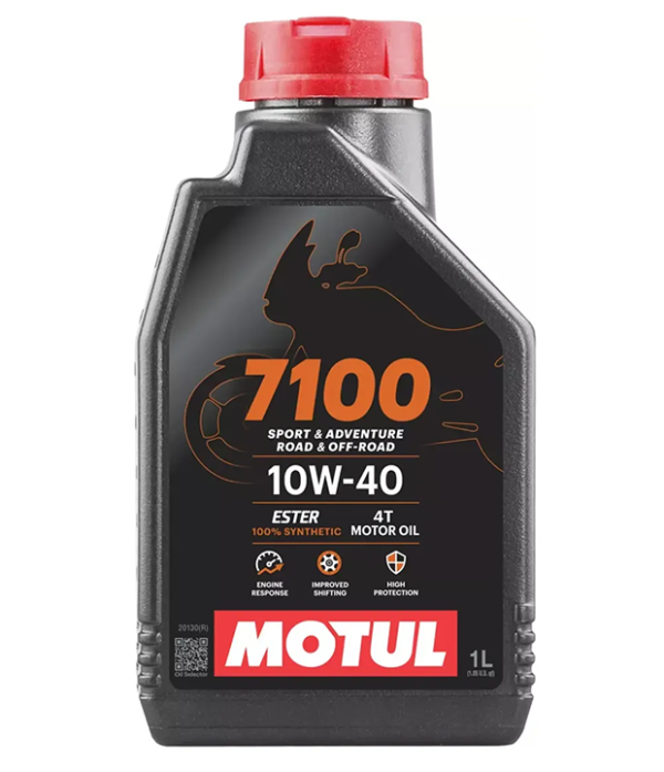 ACEITE SINTÉTICO 10W40 4T 7100 1LT